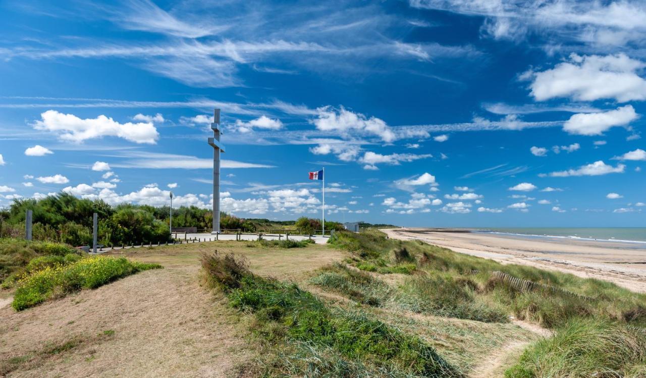 La Courette, Maison Avec Cour Proche Plage Graye-sur-Mer Exteriér fotografie